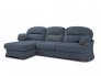 Угловой диван малый Квин 6 Ultra Ink УМД