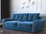 Диван-кровать Орди-2 Вариант 1 глубокий синий