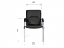 Офисное кресло Chairman 850 экокожа Terra 113 бордо