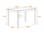Обеденный комплект Соната Sonata dining set антик/графит
