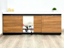 Экран под ванну МДФ Alt Black 1800 мм дуб