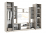 Гостиная Атлантида 5 Дуб Крафт серый
