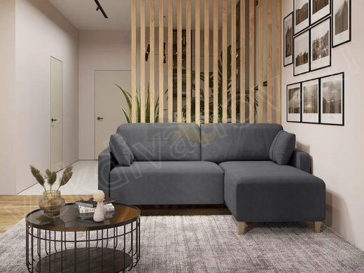 Угловой диван Стокгольм Ultra Grafit