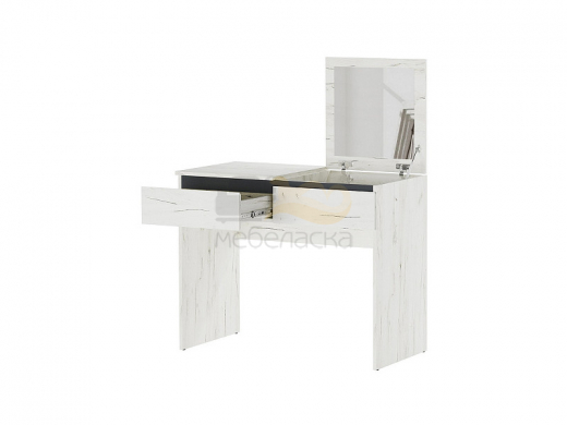 Стол косметический Гретта дуб крафт белый/антрацит