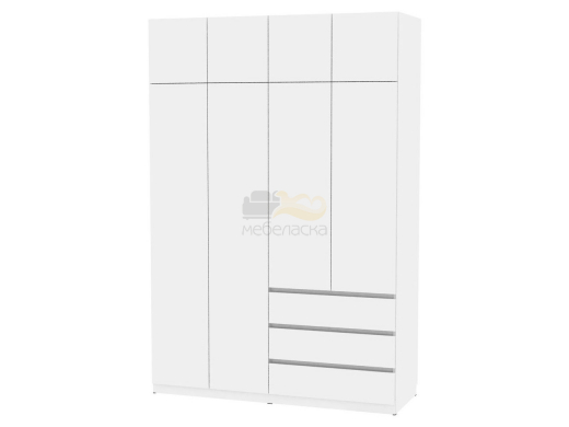 Шкаф Malta light H306 и Антресоль HA4